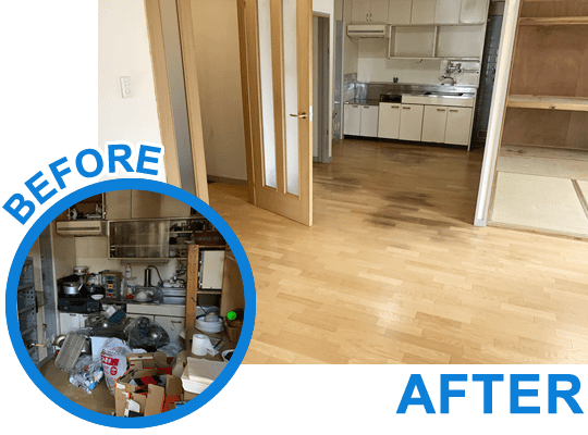 水回りのお掃除ビフォーアフター｜キッチン・お部屋全体